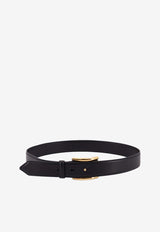 Monogram Leather Belt
