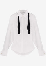 Bow-Tie Long-Sleeved Shirt
