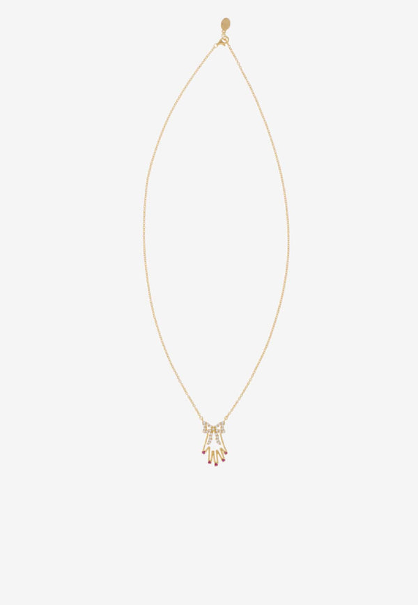 Vivetta Handy Crystal Necklace Gold VM2JW0003MT002_ORO