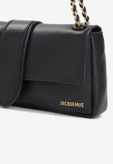 Le Bambino Chaine Nappa Leather Shoulder Bag