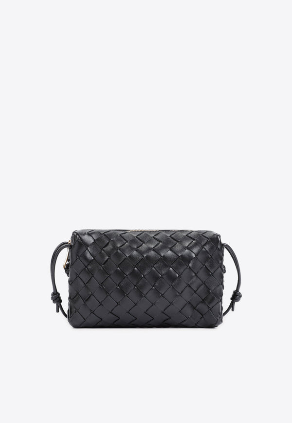 Mini Loop Shoulder Bag Intrecciato Leather
