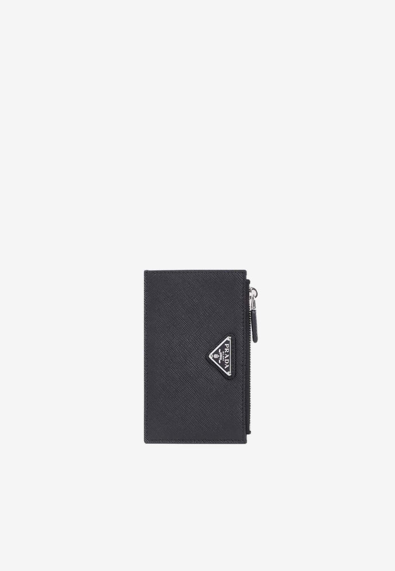 Triangle Logo Zipped Cardholder