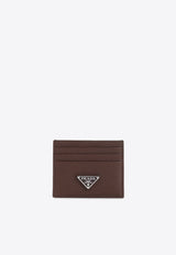 Logo Leather Cardholder