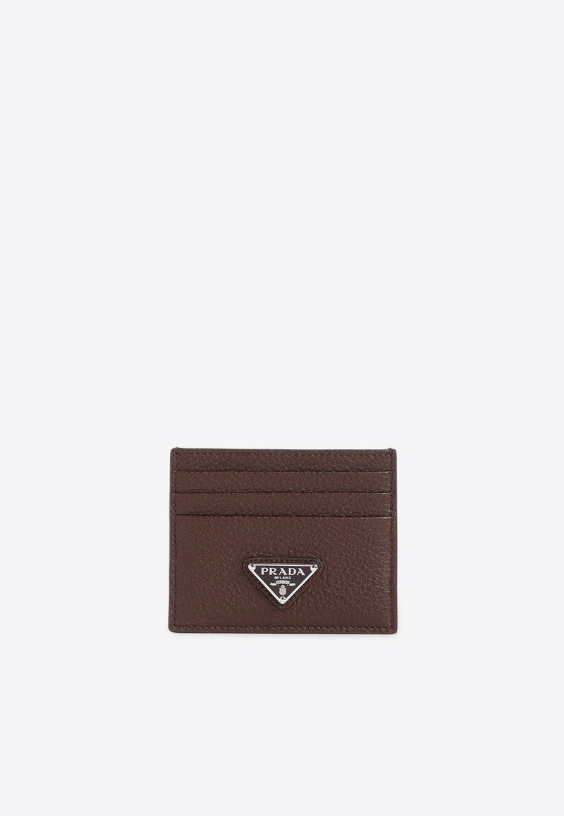 Logo Leather Cardholder
