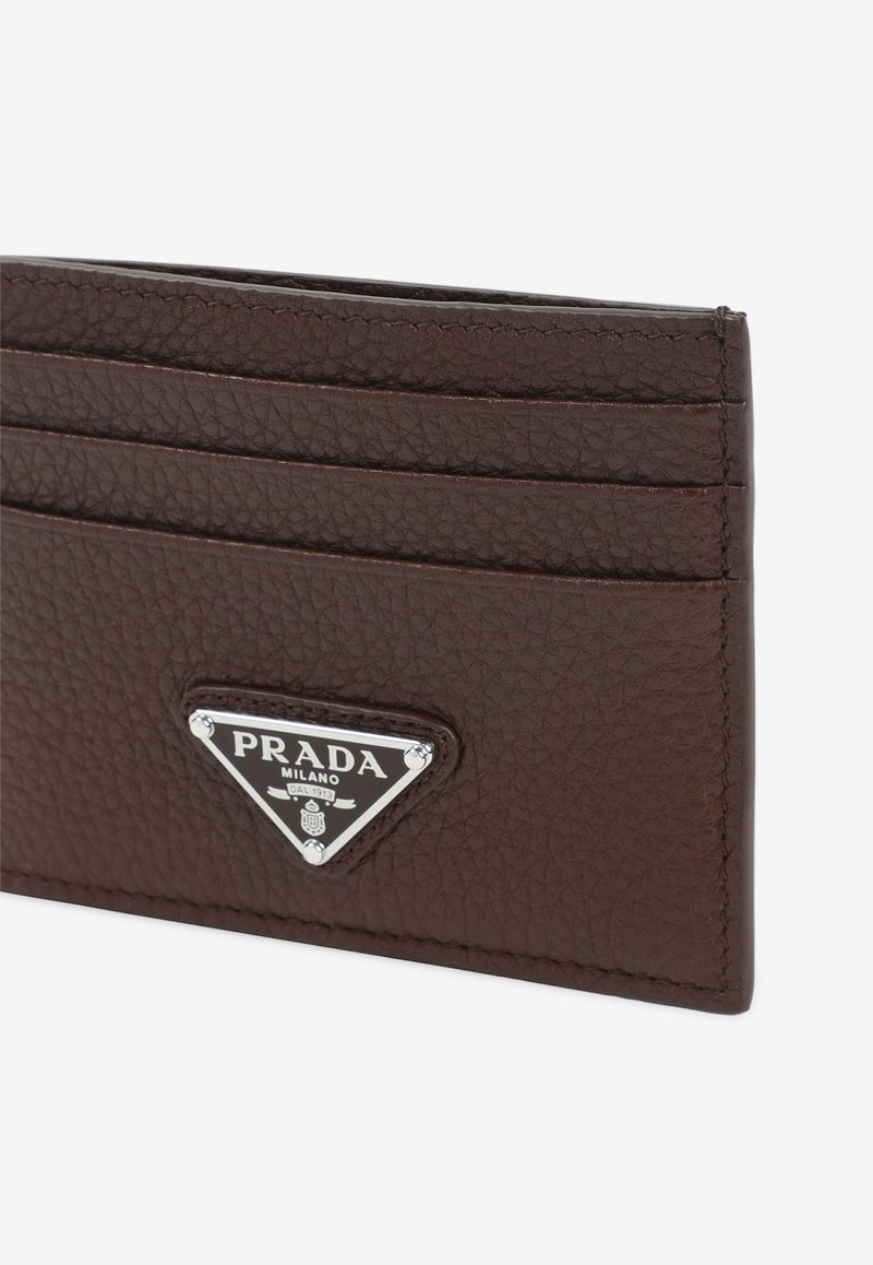 Logo Leather Cardholder