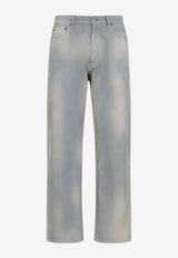 Corduroy Straight-Leg Pants
