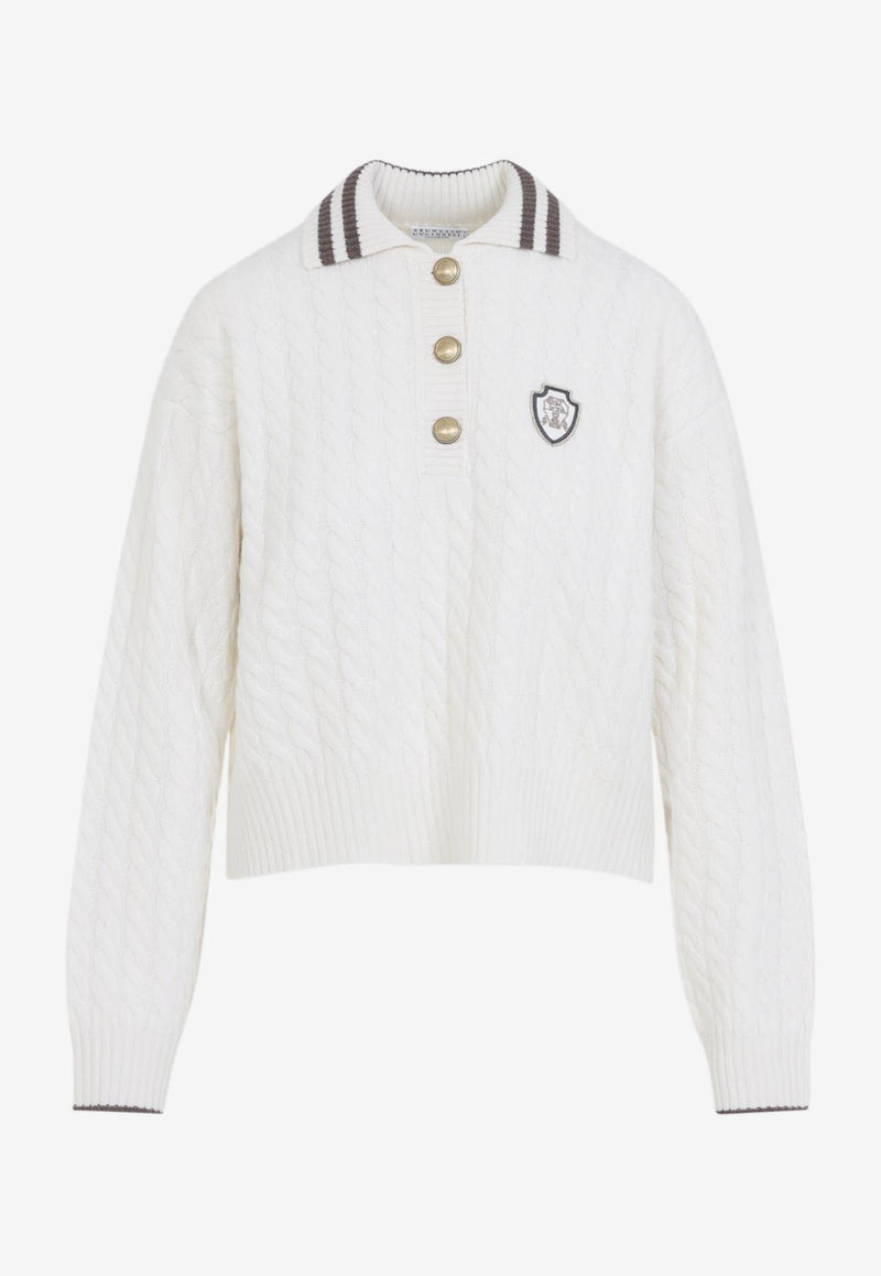 Cashmere Cable-Knit Sweater