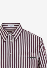 Striped Long-Sleeved Shirt