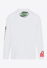 Logo Print Long-Sleeved T-shirt