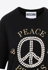 Pearl-Embellished T-shirt