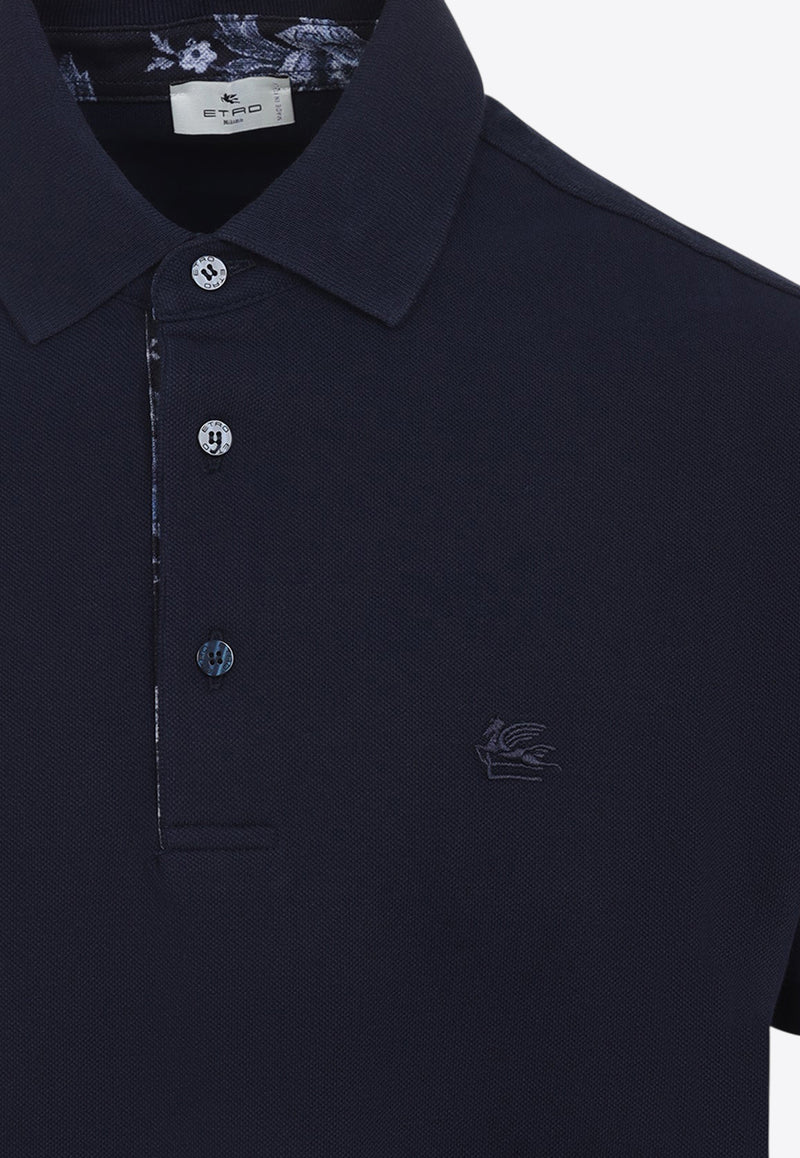 Pegaso Embroidered Polo T-shirt