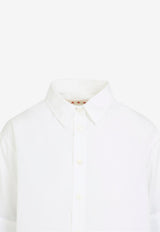 Double-Cuff Short-Sleeved Shirt