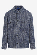 Knitted Wool-Blend Overshirt