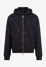 Paisley Zip-Up Hoodie