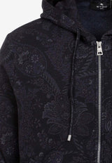 Paisley Zip-Up Hoodie