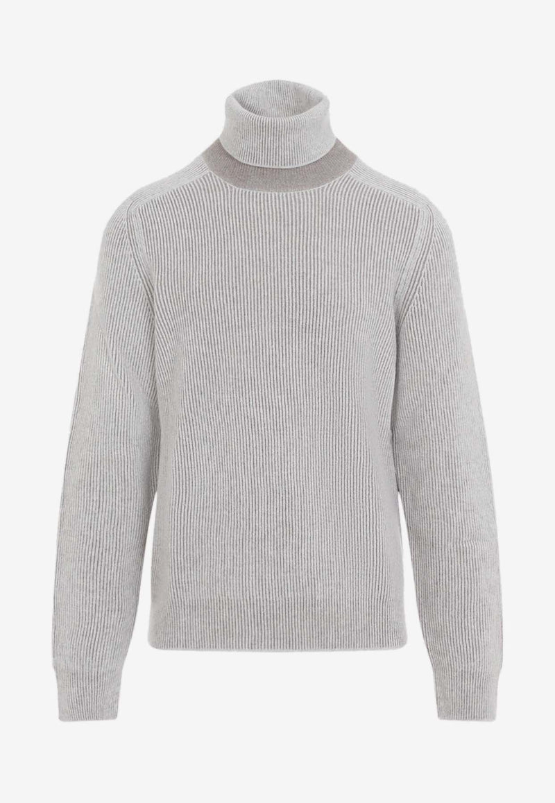 Turtleneck Knit Sweater