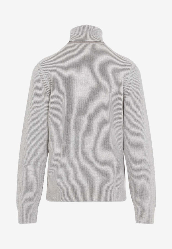 Turtleneck Knit Sweater