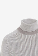 Turtleneck Knit Sweater