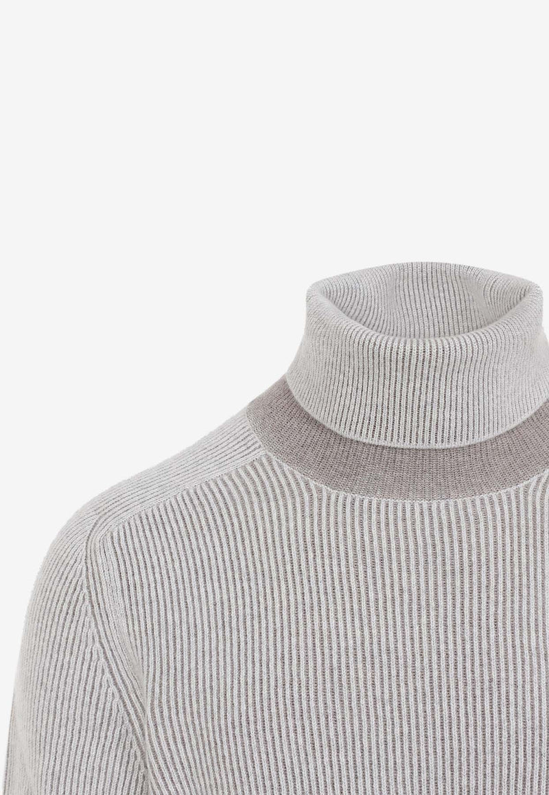 Turtleneck Knit Sweater