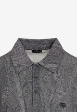 Paisley Pattern Polo T-shirt