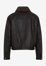 Shearling Leather Jacket