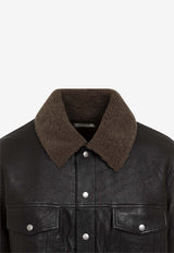 Shearling Leather Jacket