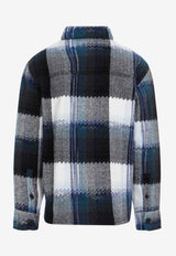 Checked Wool Overshirt