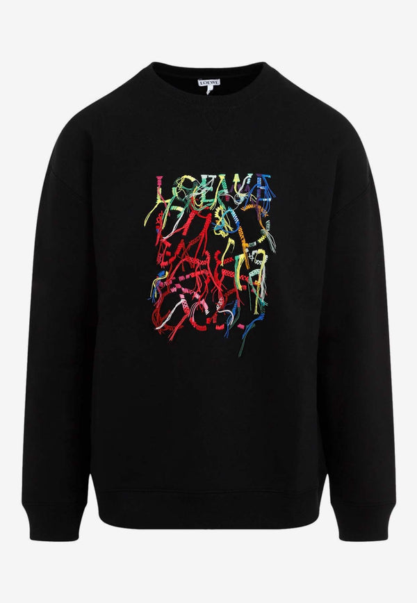 Anagram Embroidered Sweatshirt