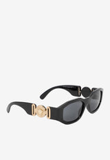 Medusa Biggie Geometric Sunglasses