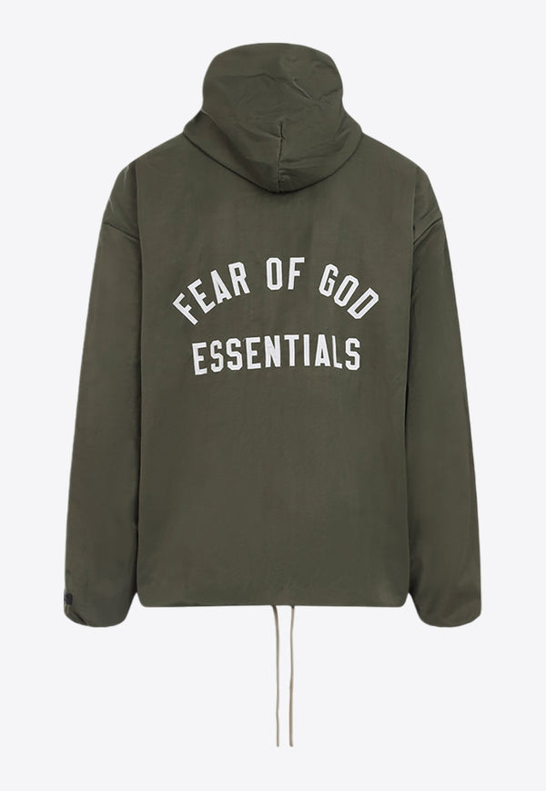 Essentials Logo Hooded Jacket