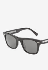 Rectangle Acetate Sunglasses