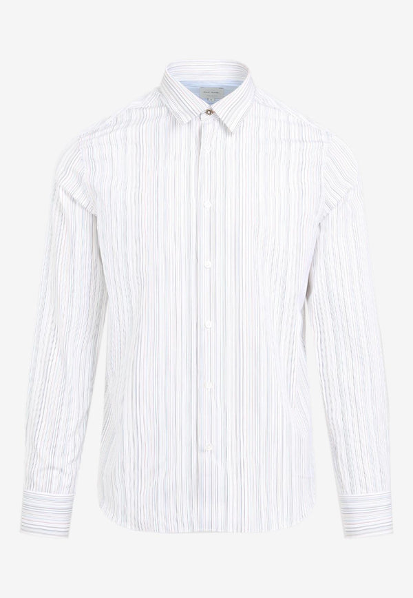 Striped Long-Sleeved Shirt