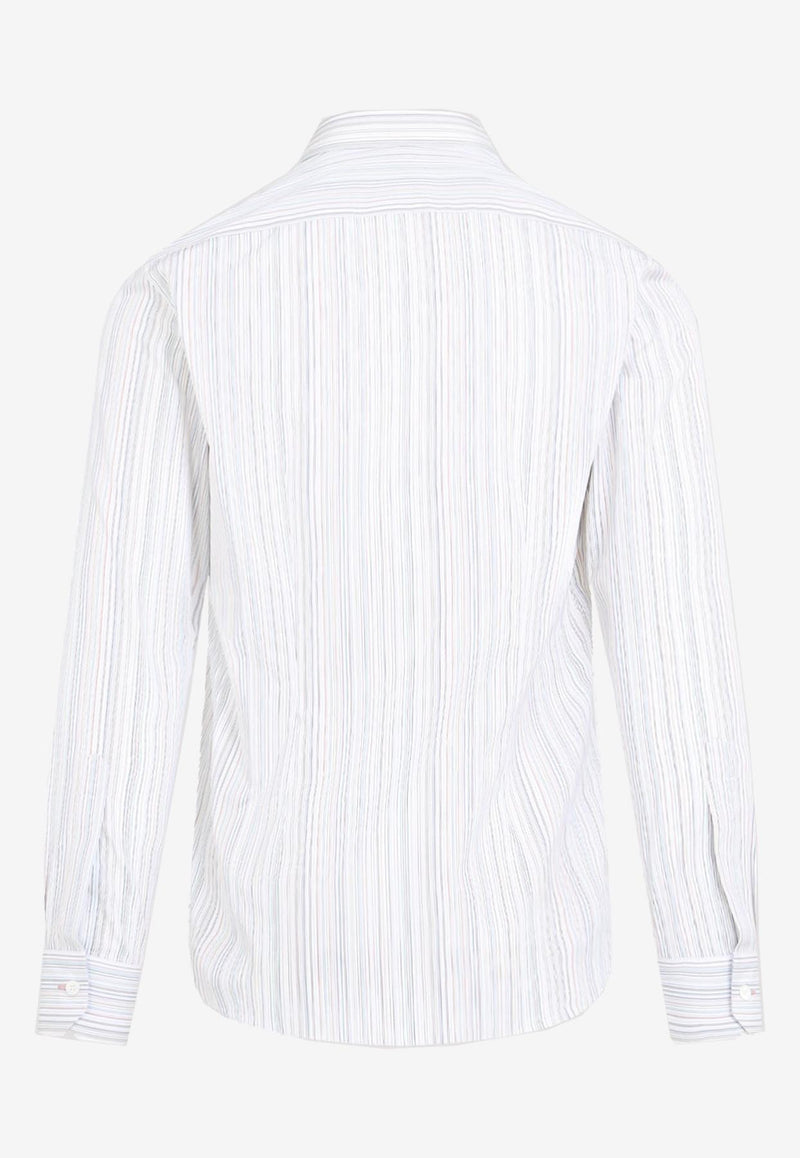 Striped Long-Sleeved Shirt