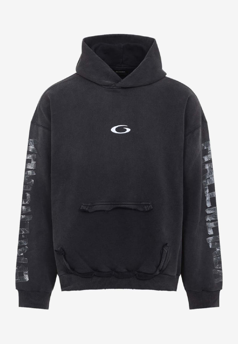 Ripped Pocket Hoodie