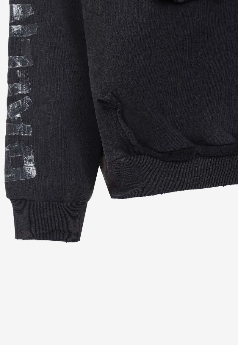 Ripped Pocket Hoodie