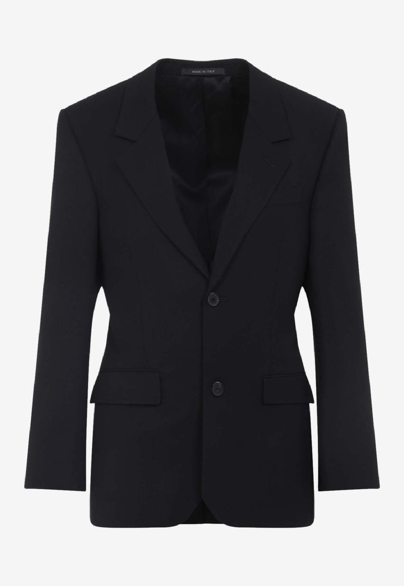 Tailored Single-Breasted Blazer