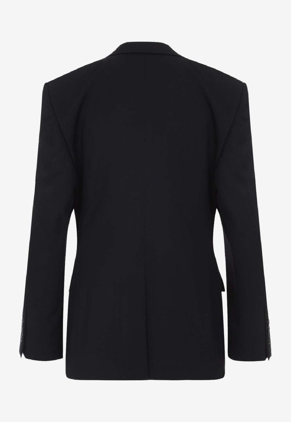 Tailored Single-Breasted Blazer