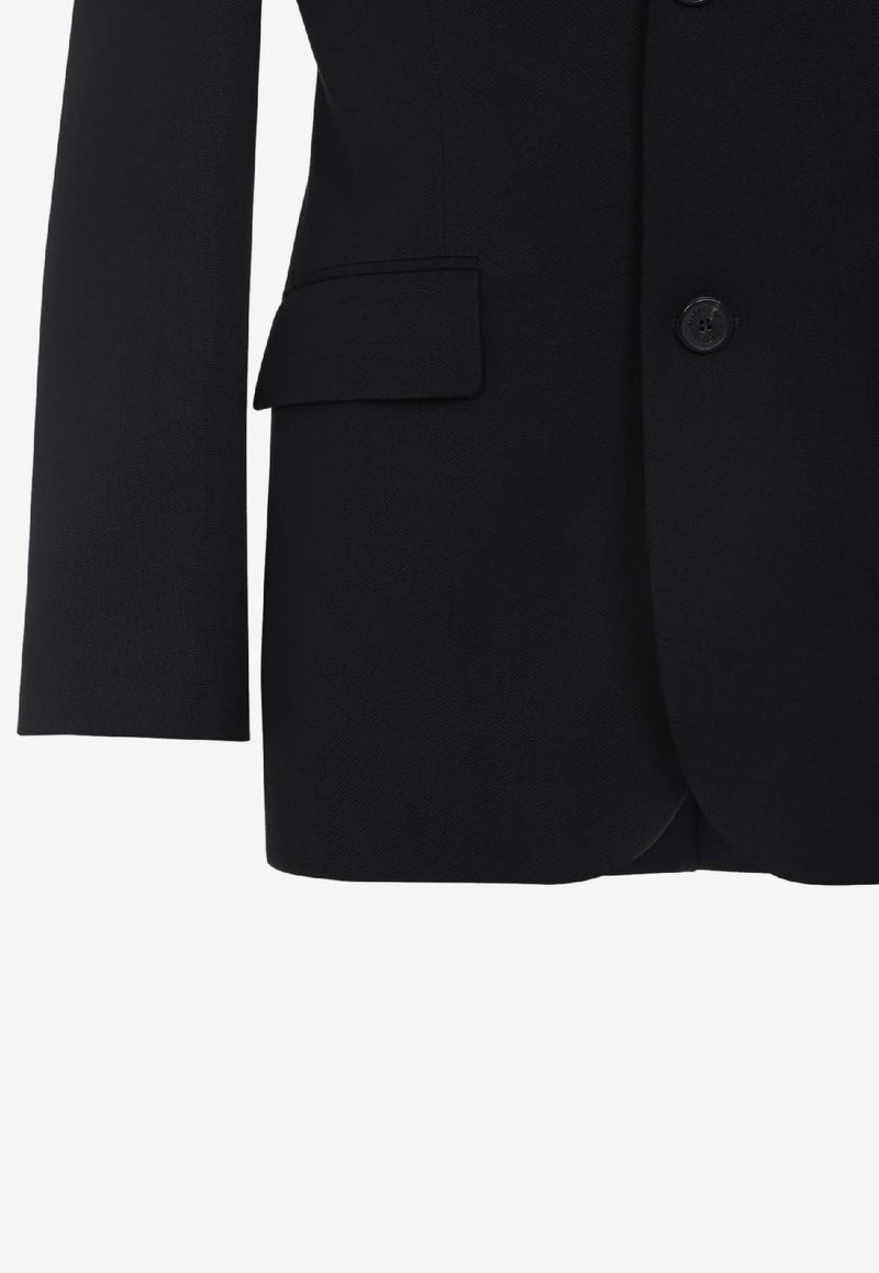 Tailored Single-Breasted Blazer