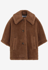 Tenebre Colletto Teddy Cape Coat