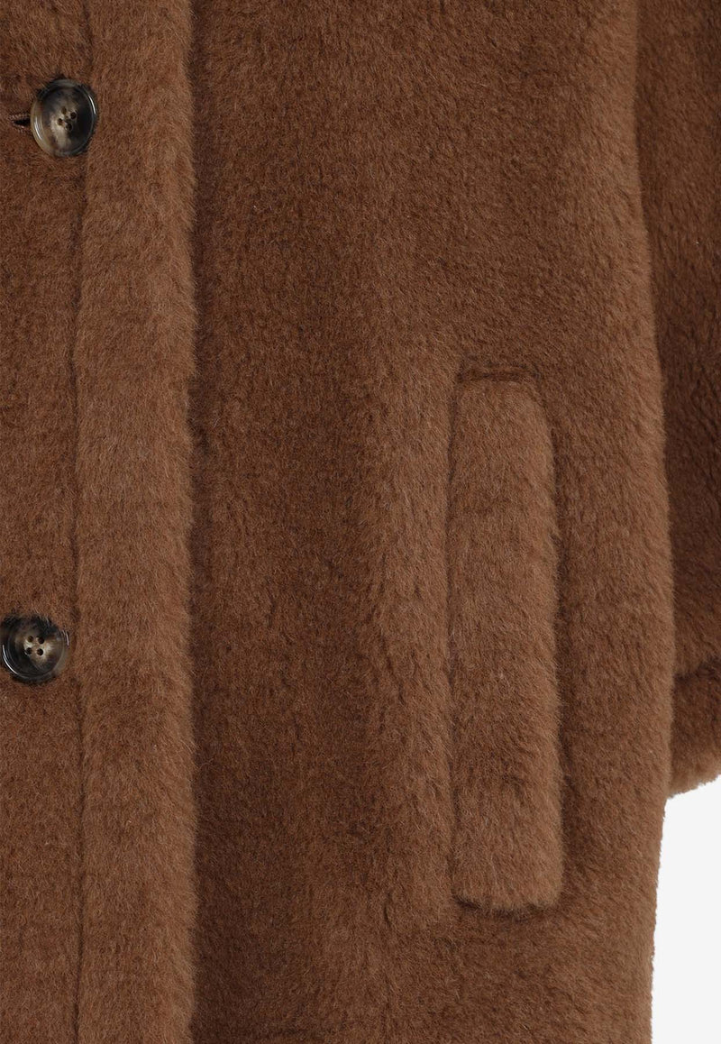 Tenebre Colletto Teddy Cape Coat