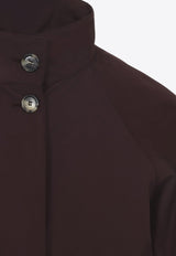 High-Neck Trench Jacket