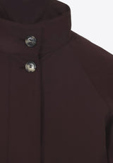 Short Trench Coat with Belt