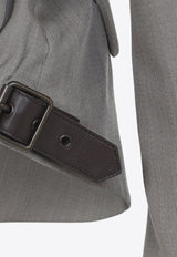 Wool Single-Breasted Jacket