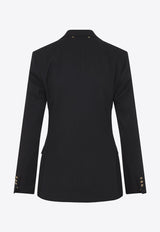 Double-Breasted Wool Blazer