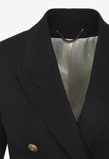 Double-Breasted Wool Blazer