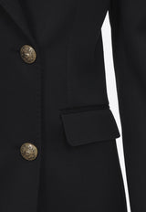 Double-Breasted Wool Blazer