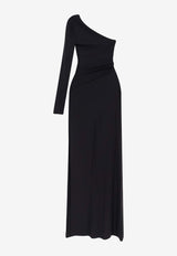 Classic One-Shoulder Maxi Dress