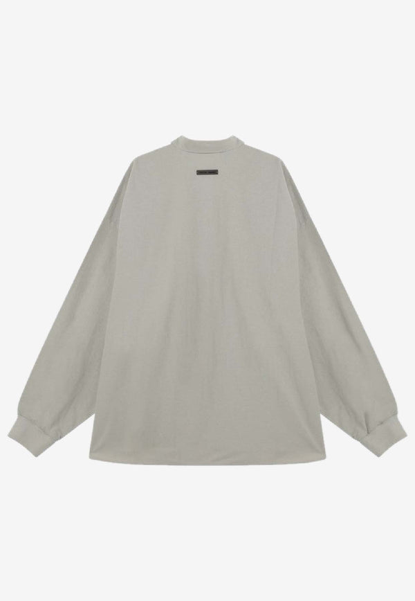 Fear Of God Essentials Essential Long-Sleeved Shirt Gray 186SP254426F/R_FEARE-AS