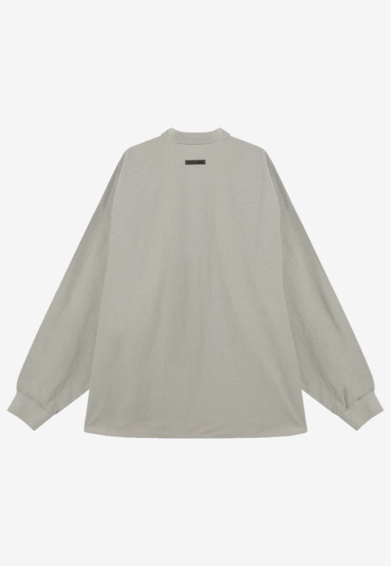 Fear Of God Essentials Essential Long-Sleeved Shirt Gray 186SP254426F/R_FEARE-AS