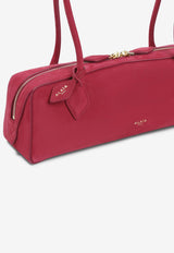 Medium Teckel Leather Shoulder Bag